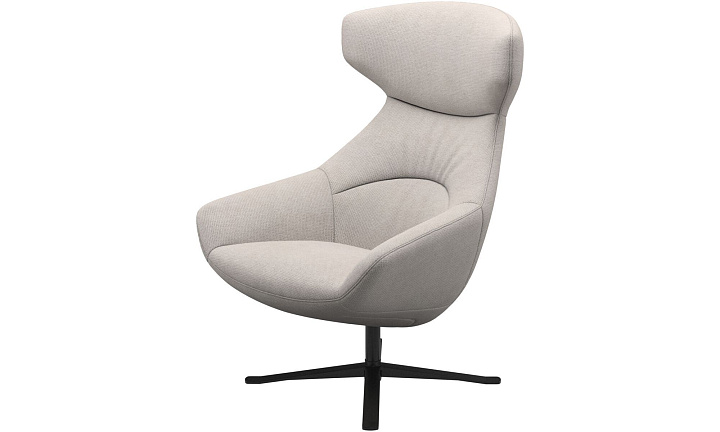 Кресло Porto с функцией вращения - Bresso 3151 Песочная ткань  -  Под заказ