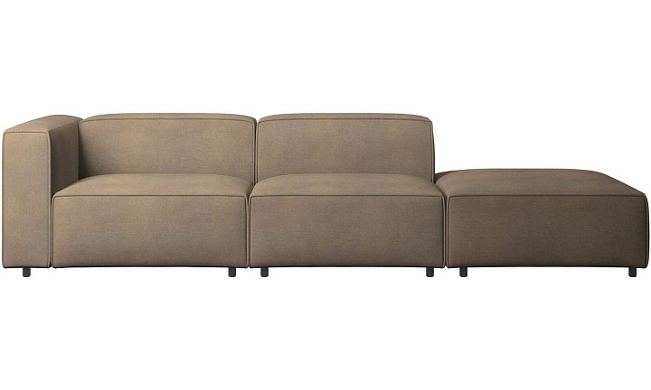 Диван Carmo с модулем для отдыха - Skagen 3161 Песочная ткань  -  Под заказ