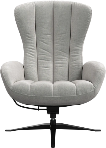 Кресло Tilburg с функцией вращения -  Ravello 3222 Ткань серого цвета  -  Под заказ