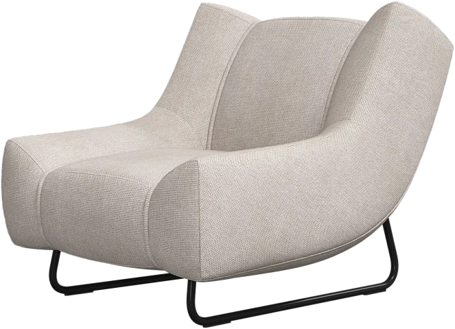 Кресло Nawabari - Bresso 3151 Песочная ткань  -  Под заказ