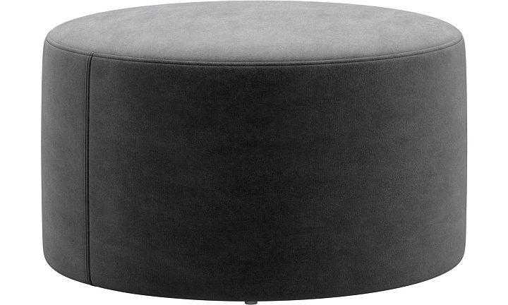 Пуф Eden - Velvet 3030 Серая ткань  -  Под заказ