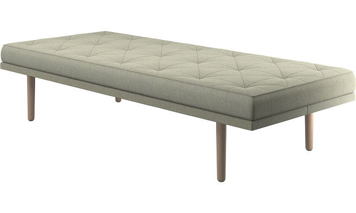 Кушетка Fusion - Lazio 3092 Светло-зеленая ткань  -  Под заказ