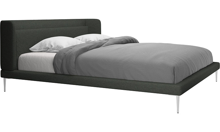 Кровать Austin, без матраса - Bristol 3068 Темно-зеленая ткань  -  Под заказ