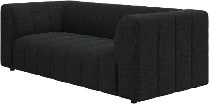 2,5-х местный  диван Bellagio - Napoli 2255 Ткань цвета серого камня -  Под заказ