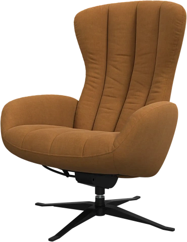 Кресло Tilburg с функцией вращения - Frisco 2057 Ткань цвета кэмел с функцией акваклин  -  Под заказ