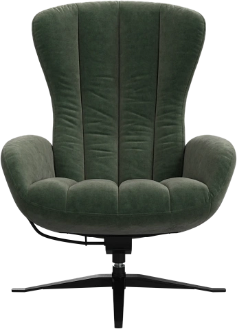 Кресло Tilburg с функцией вращения -  Ravello 3223 Ткань  пыльно-зеленого цвета  -  Под заказ