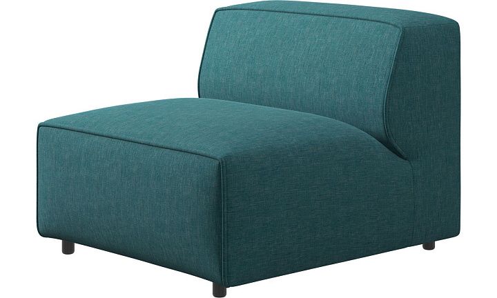 Кресло Carmo - Napoli 2253 Ткань зелено-голубого цвета  -  Под заказ