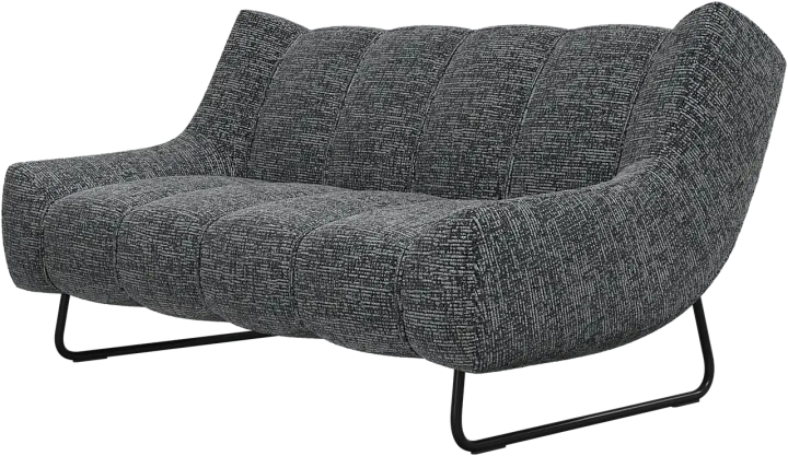 2-х местный диван Nawabari - Tuscany серого цвета 3203 -  Под заказ