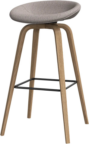 Барный стул Hauge - Capri ткань песочного  цвета 3231 -  Под заказ