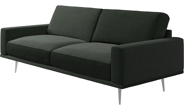 Диван Carlton -  Frisco 2058 Темно-зеленая ткань -  Под заказ